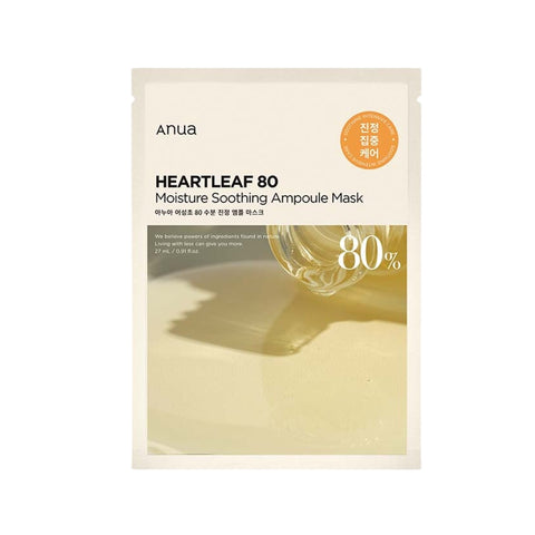 ANUA Heartleaf 80 Moisture Soothing Ampoule Sheet Mask