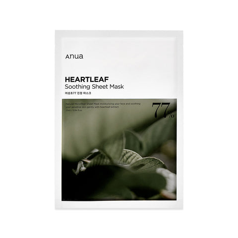 ANUA Heartleaf 77% Soothing Sheet Mask